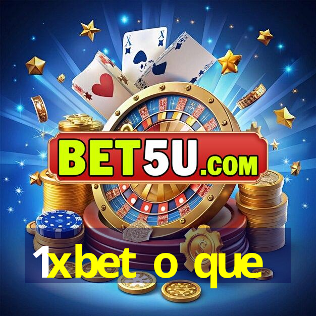 1xbet o que